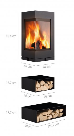 21 - Rozměry jednotlivých elementů