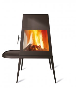 06 - Skantherm Shaker s krátkou lavicí. Lze volit levá a pravá dvířka.