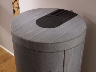 Milano Stone - pohled na horní část s přípravou pro odkouření.
